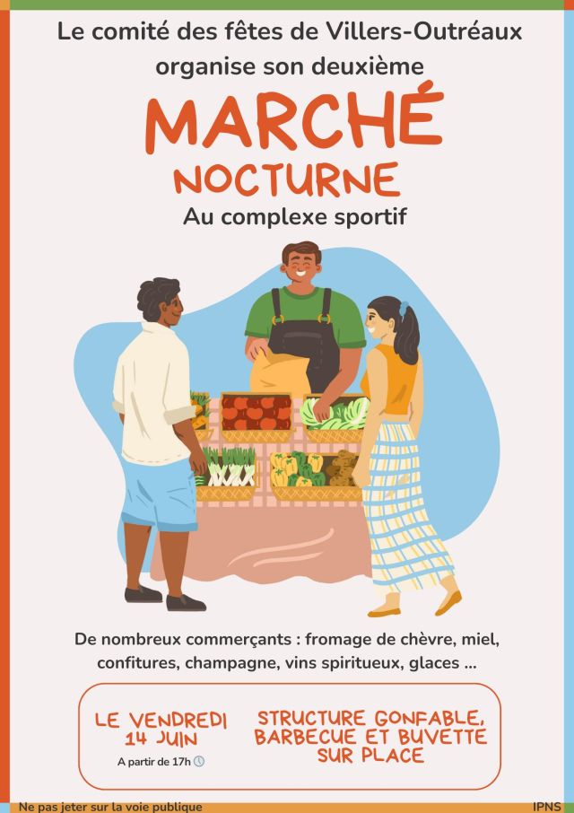 Marché nocture des producteurs et artisans